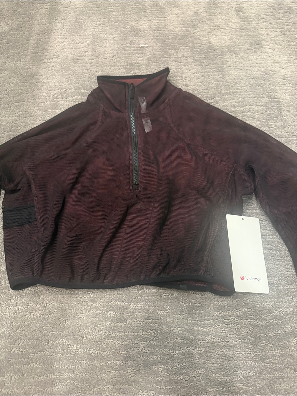 Authentic Lululemon mesh jacket size 6 new